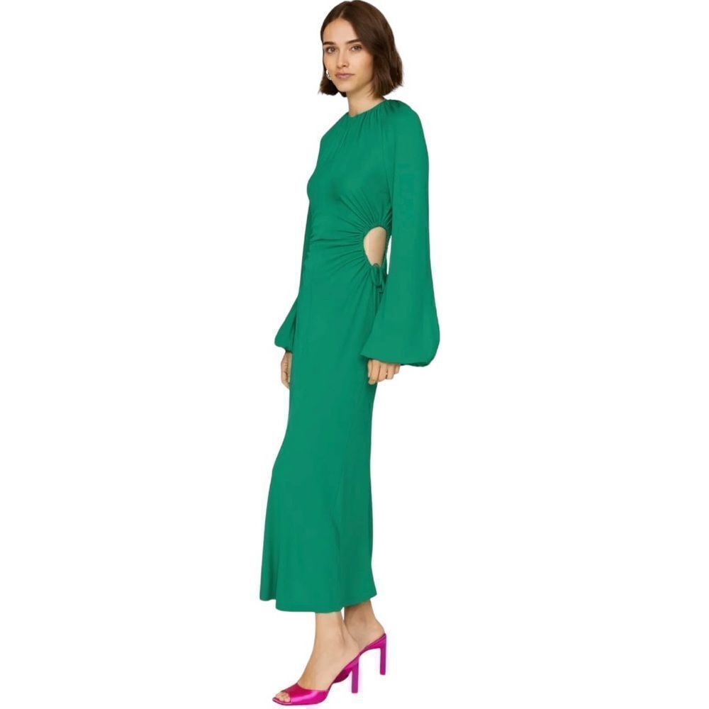 Rebecca Valance Edie Cut Out Midi Dress Size 2 - Picture 7 of 10